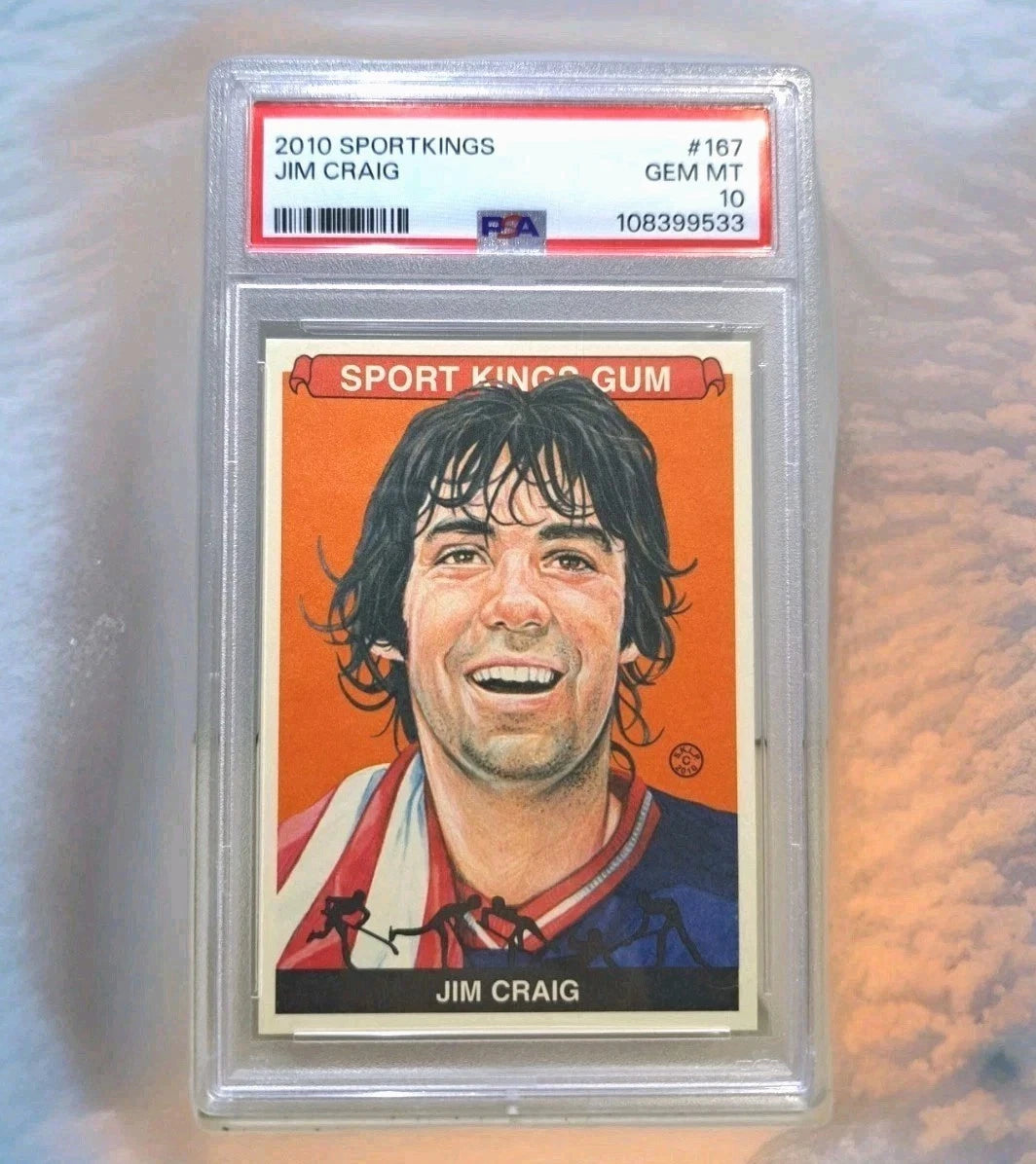 Jim Craig 2010 Sport Kings Card — PSA Gem Mint 10 — photo 1