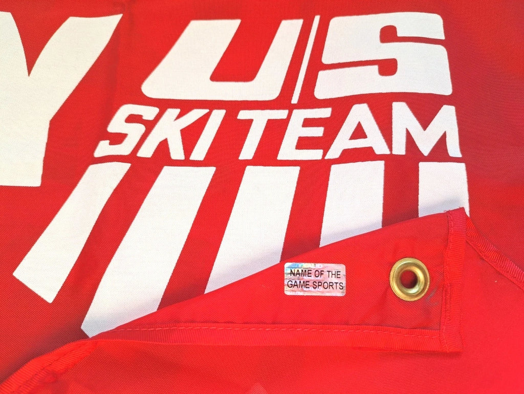 2002 US Olympic Ski Team Family Ski Challenge Gate Flag — Whiteface — photo 1
