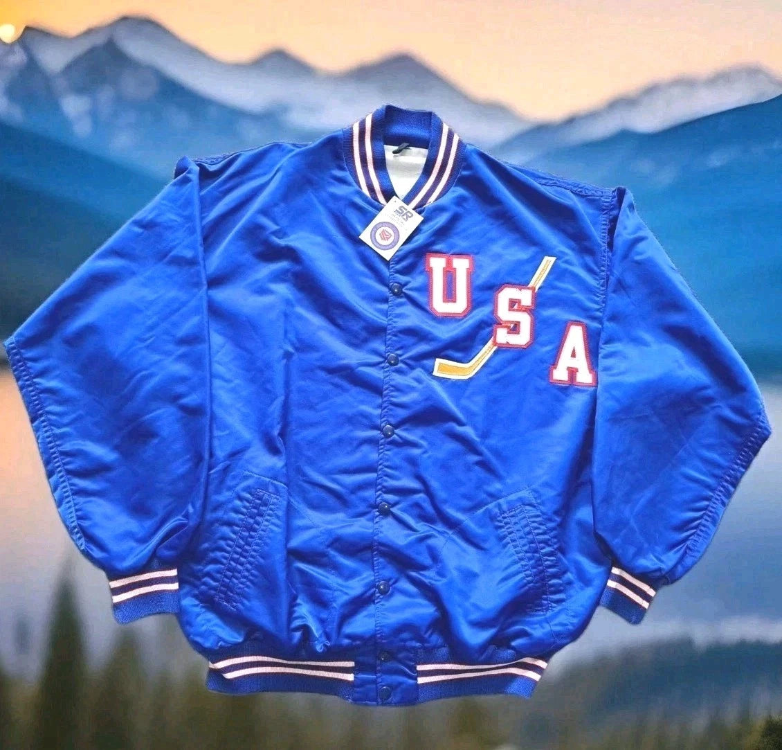 1980 USA Hockey SR Industries Replica Jacket — Untagged Size — photo 1