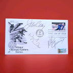 Herb Brooks, Jim Craig & Mike Eruzione Signed First Day Cover — photo 3