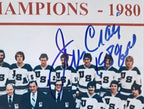 Jim Craig Signed 8×10 Photograph — PVC Protective Sleeve — photo 2