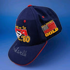 Mark Wells Signed Herb Brooks Signature Series USA Hockey Cap — photo 5