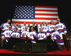 Miracle On Ice 35th Anniversary Event Used Herb Brooks Arena Ticket Flag Program — photo 11