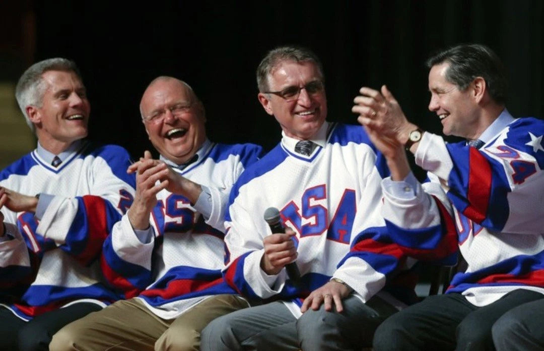Miracle On Ice 35th Anniversary Event Used Herb Brooks Arena Ticket Flag Program — photo 14