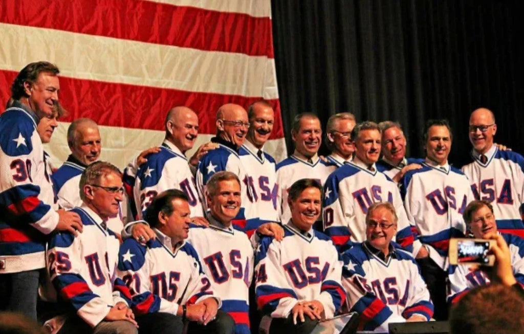 Miracle On Ice 35th Anniversary Event Used Herb Brooks Arena Ticket Flag Program — photo 18