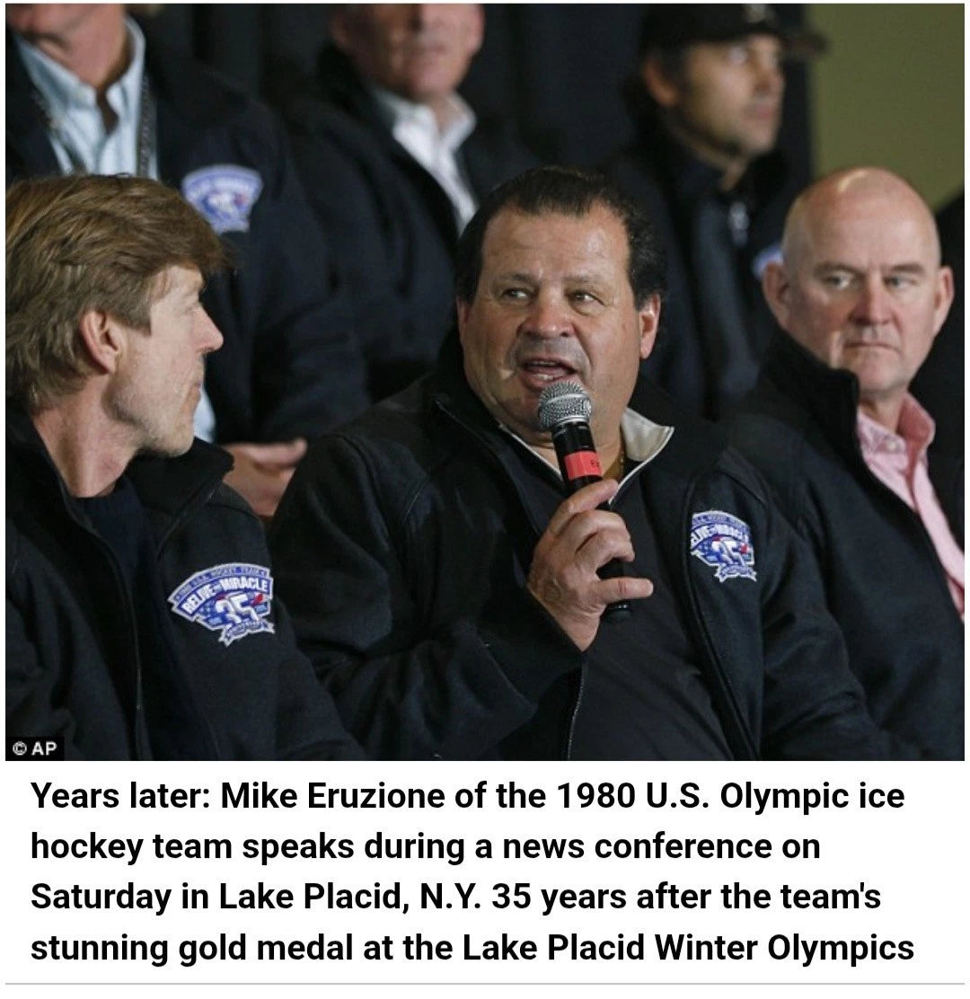 Miracle On Ice 35th Anniversary Event Used Herb Brooks Arena Ticket Flag Program — photo 20