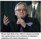Miracle On Ice 35th Anniversary Event Used Herb Brooks Arena Ticket Flag Program — photo 21