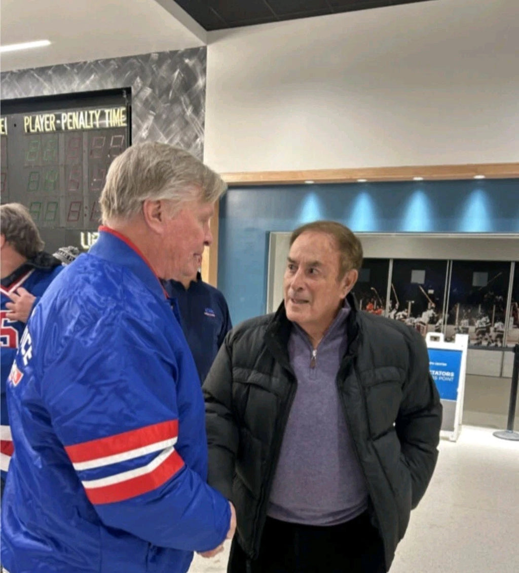Al Michaels Signed 8×10 Photograph — Miracle on Ice — photo 6