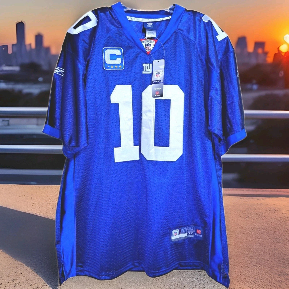 Eli Manning NY Giants Signed Reebok On-Field Jersey Inscribed 2X SB MVP size 52 — photo 4