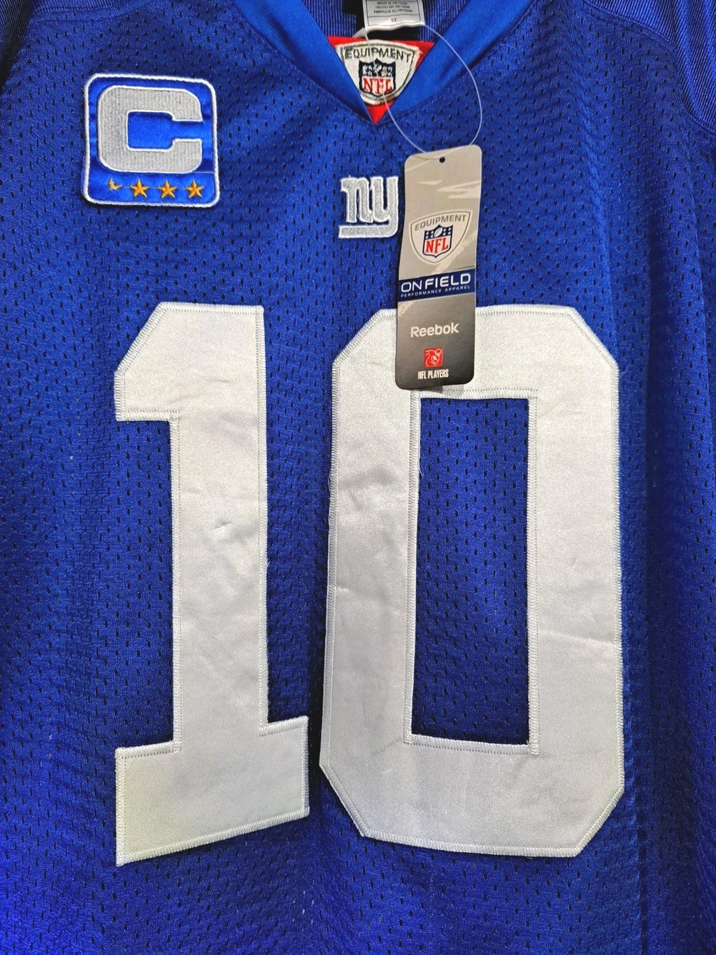 Eli Manning NY Giants Signed Reebok On-Field Jersey Inscribed 2X SB MVP size 52 — photo 7