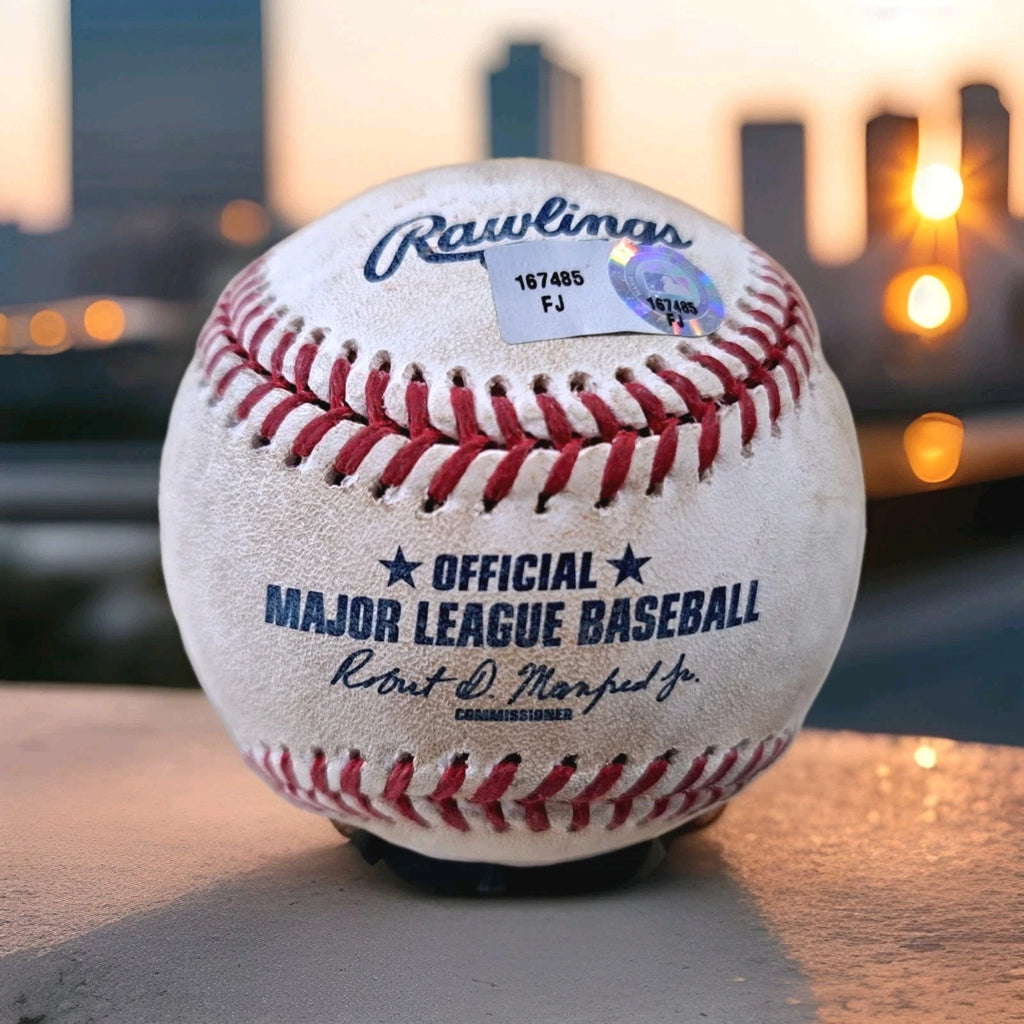 New York Yankees Game-Used Baseball — May 8, 2017, MLB Hologram — photo 4