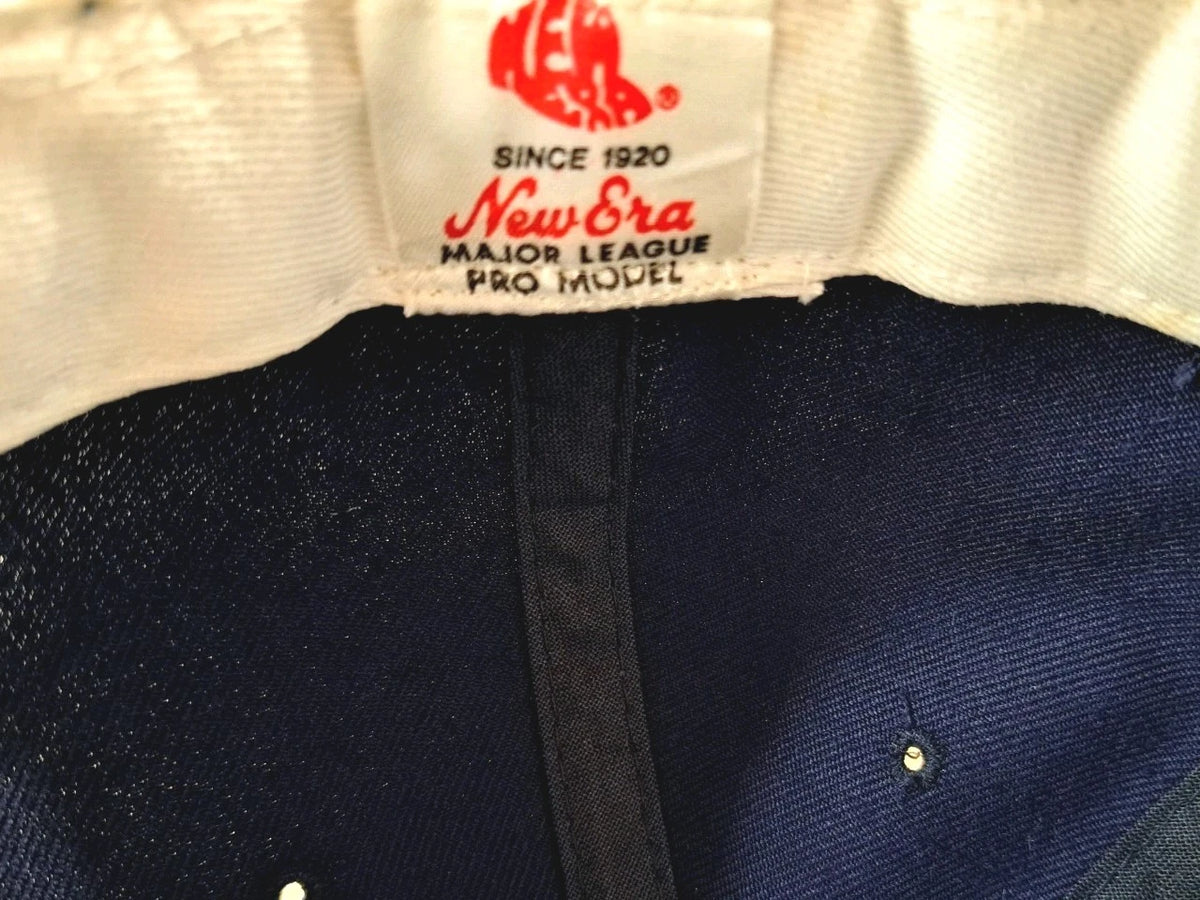 NY Yankees Whitey Ford Vintage Signed New Era Pro Model Hat Cap — photo 6
