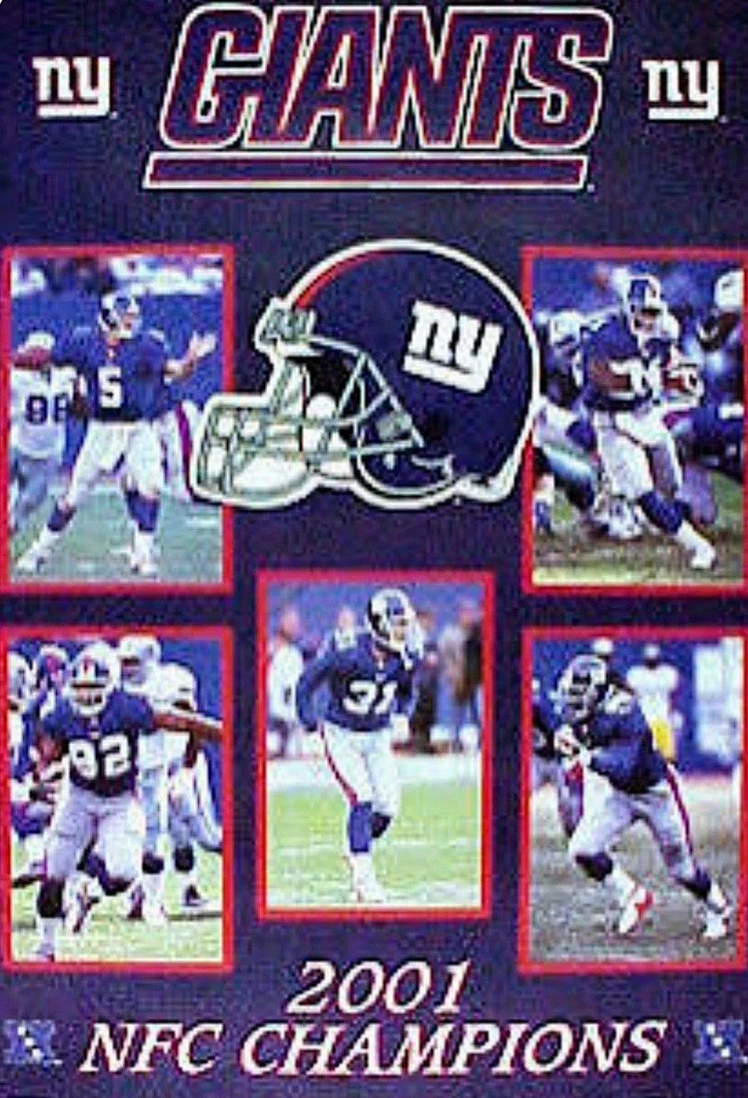 NY Giants Vintage Kerry Collins Signed Authentic Game Worn Pregame Jersey — photo 10