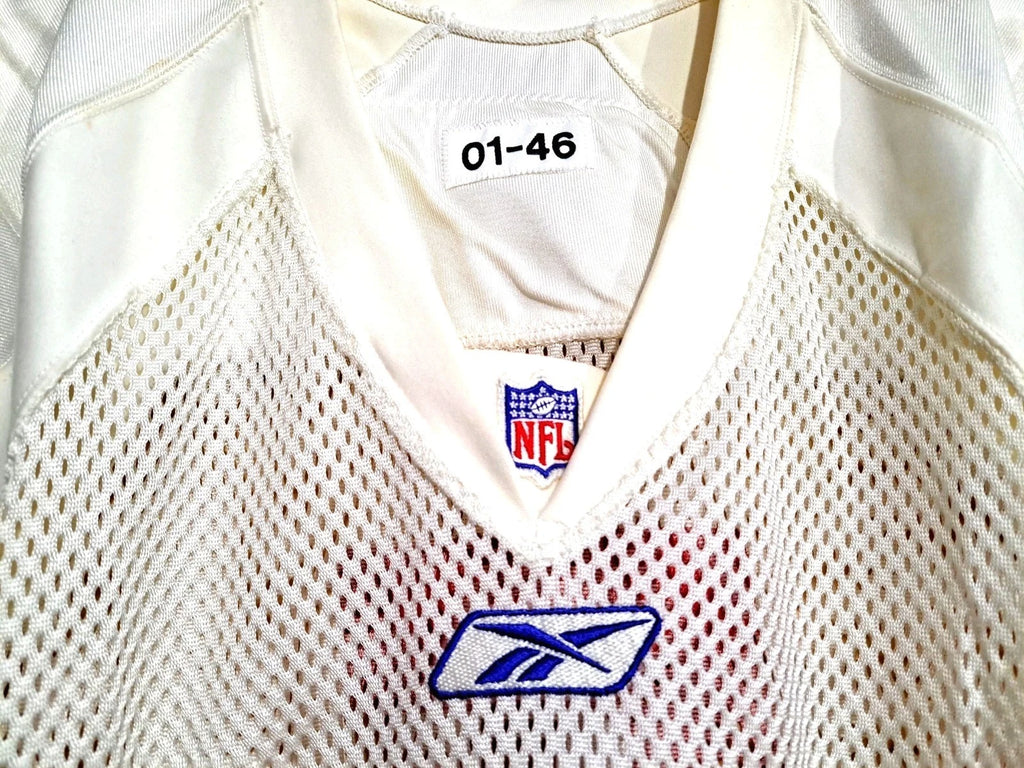 NY Giants Vintage Kerry Collins Signed Authentic Game Worn Pregame Jersey — photo 4