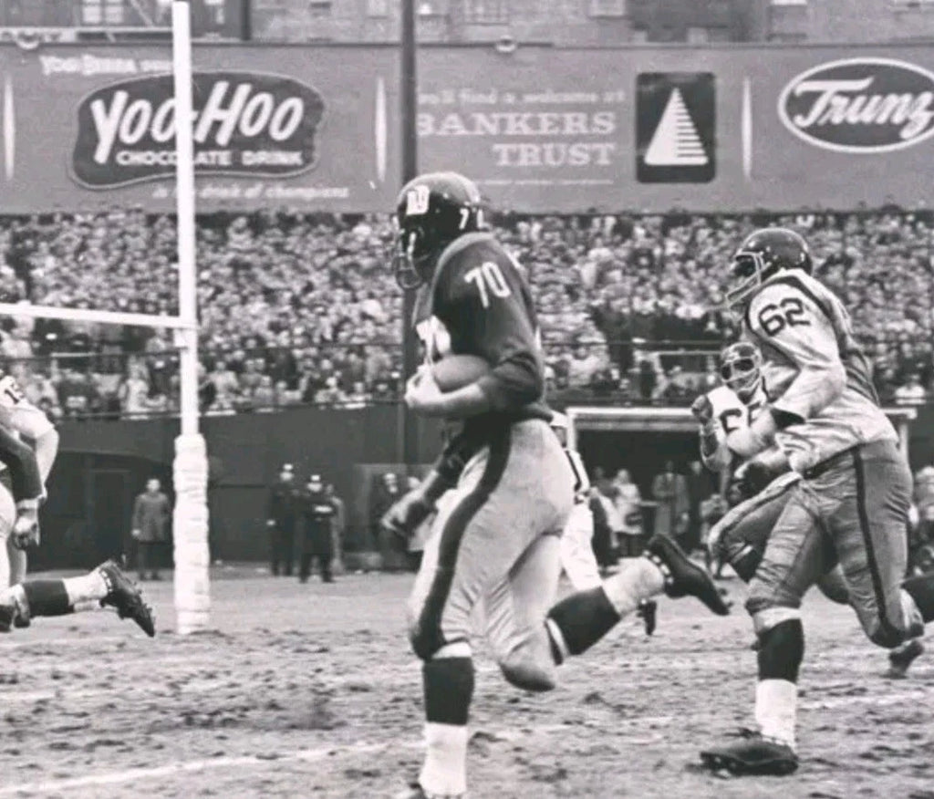 NY Giants Sam Huff Signed Hall Of Fame jersey — photo 5
