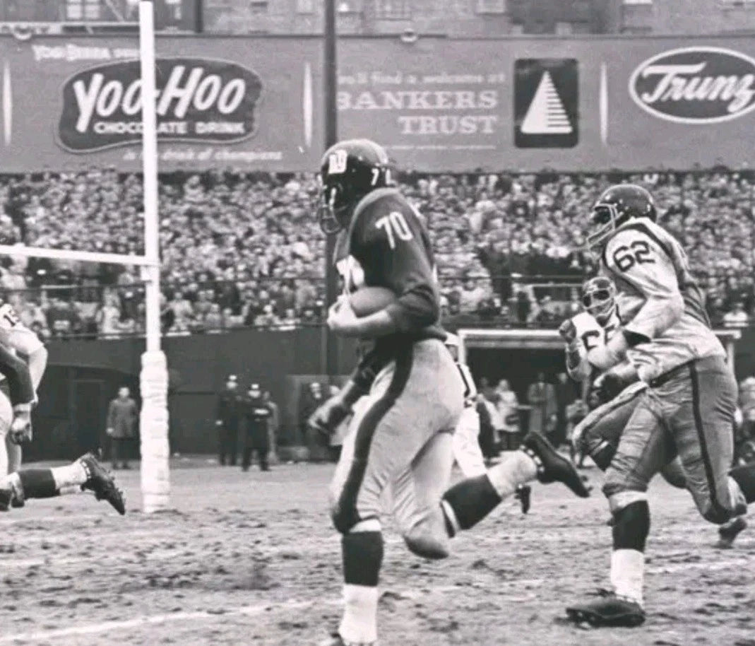 NY Giants Sam Huff Signed Hall Of Fame jersey — photo 5