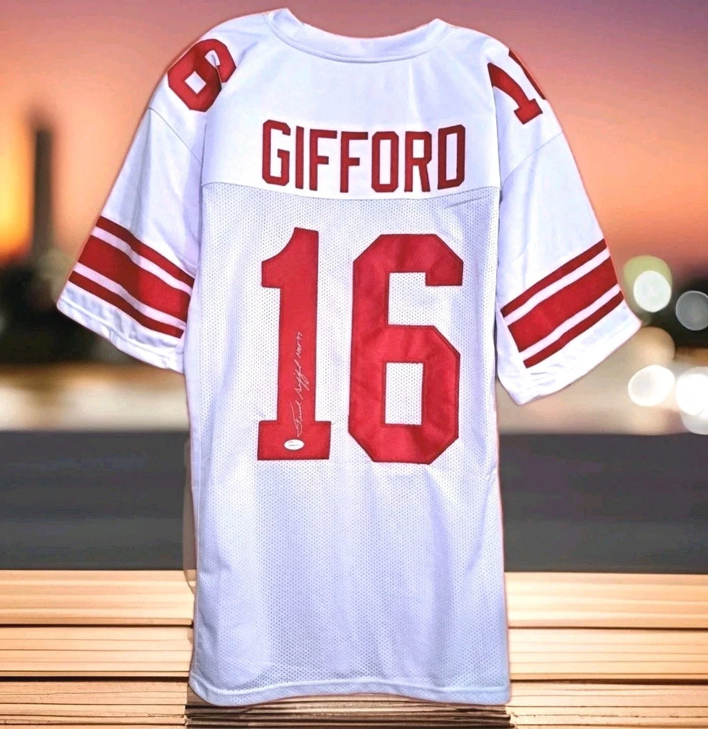 New York Giants Frank Gifford Signed Jersey