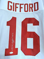 New York Giants Frank Gifford Signed Jersey — photo 2