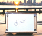 Yogi Berra New York Yankees Signed Cut Signature Autograph