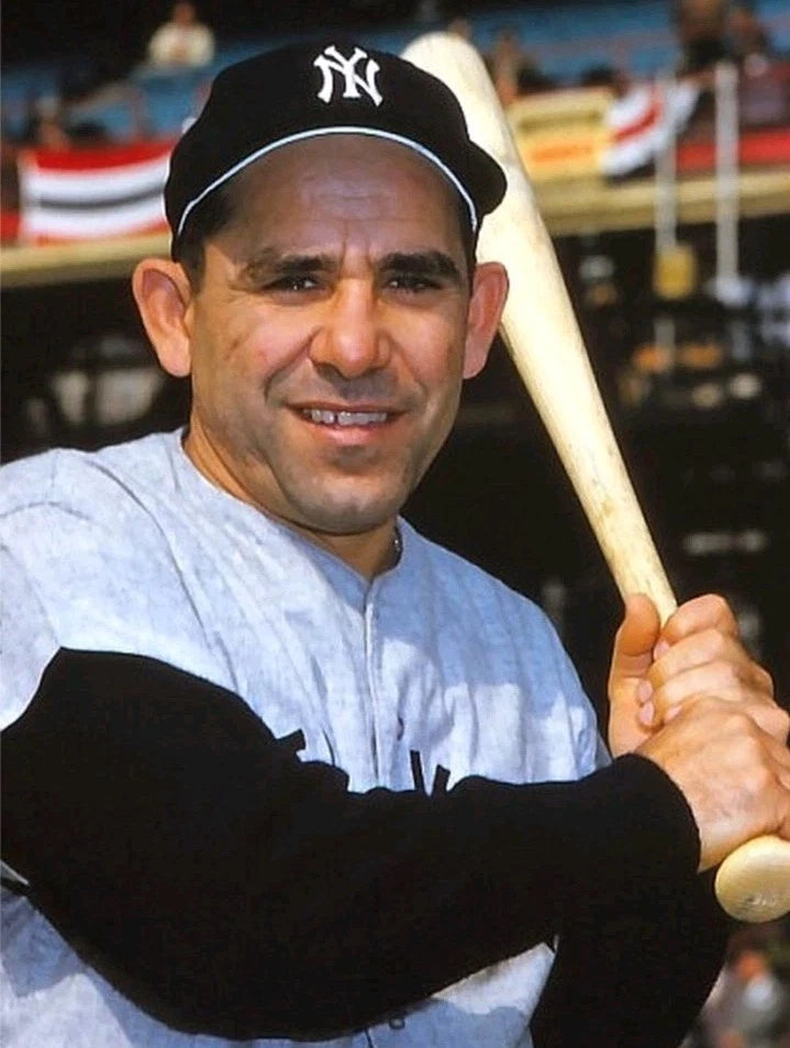 Yogi Berra New York Yankees Signed Cut Signature Autograph — photo 2