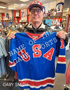 Mark Johnson Signed Norcon No. 10 USA Hockey Jersey — Seller-Attributed Team Issue — photo 1