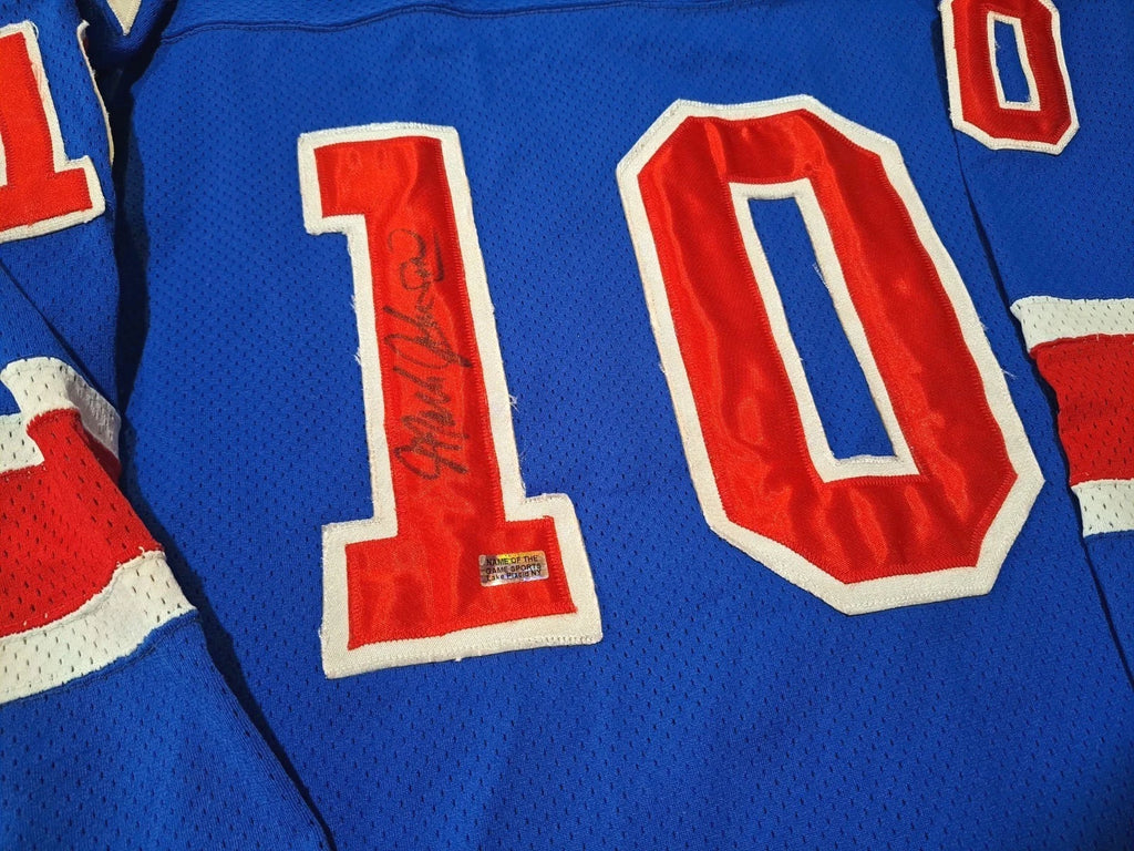 Mark Johnson Signed Norcon No. 10 USA Hockey Jersey — Seller-Attributed Team Issue — photo 9