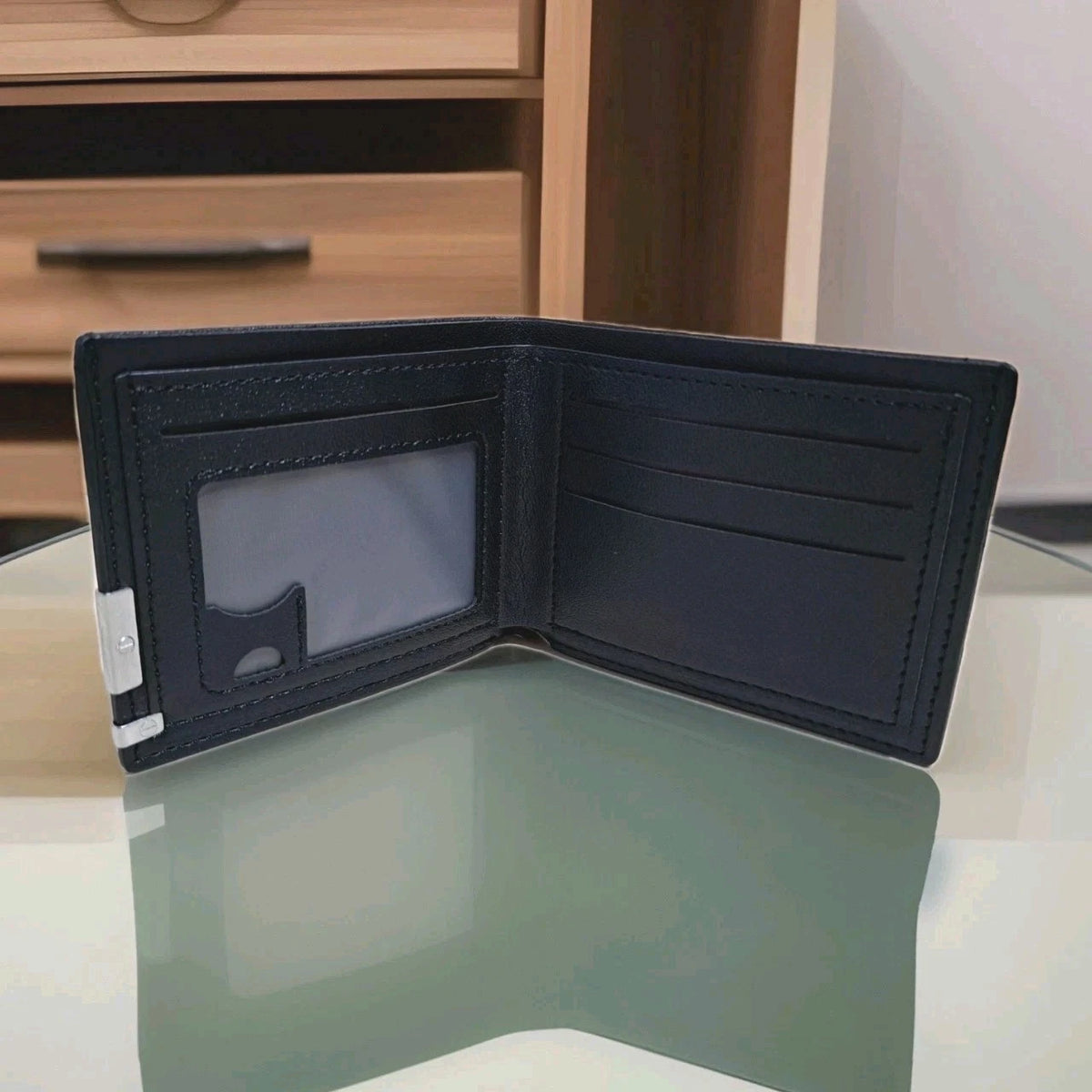 Team USA Ice Hockey Men's Wallet (Black) USA Hockey Logo NEW! — photo 3