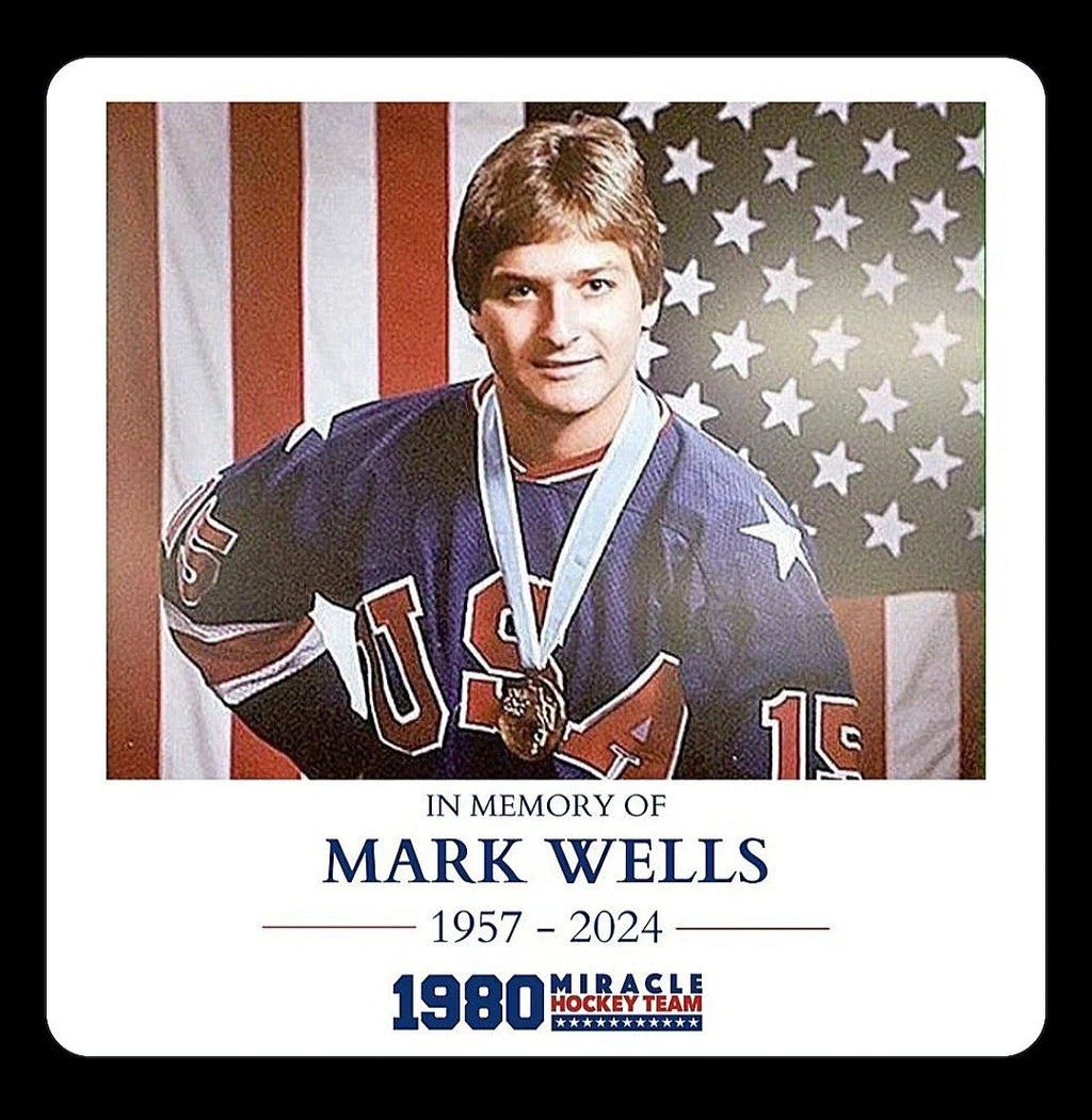 Miracle On Ice Mark Wells Signed 1980 USA Hockey ID Only 5 Made This is the last — photo 4