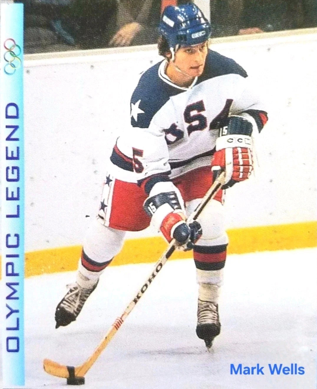 Miracle On Ice Mark Wells Signed 1980 USA Hockey ID Only 5 Made This is the last — photo 8