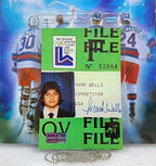 Miracle On Ice Mark Wells Signed 1980 USA Hockey ID Only 5 Made This is the last