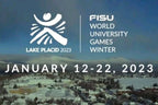 Lake Placid Winter Games 2023 FISU Winter Games Flag USA HOCKEY 1st Medal 51 yrs — photo 4