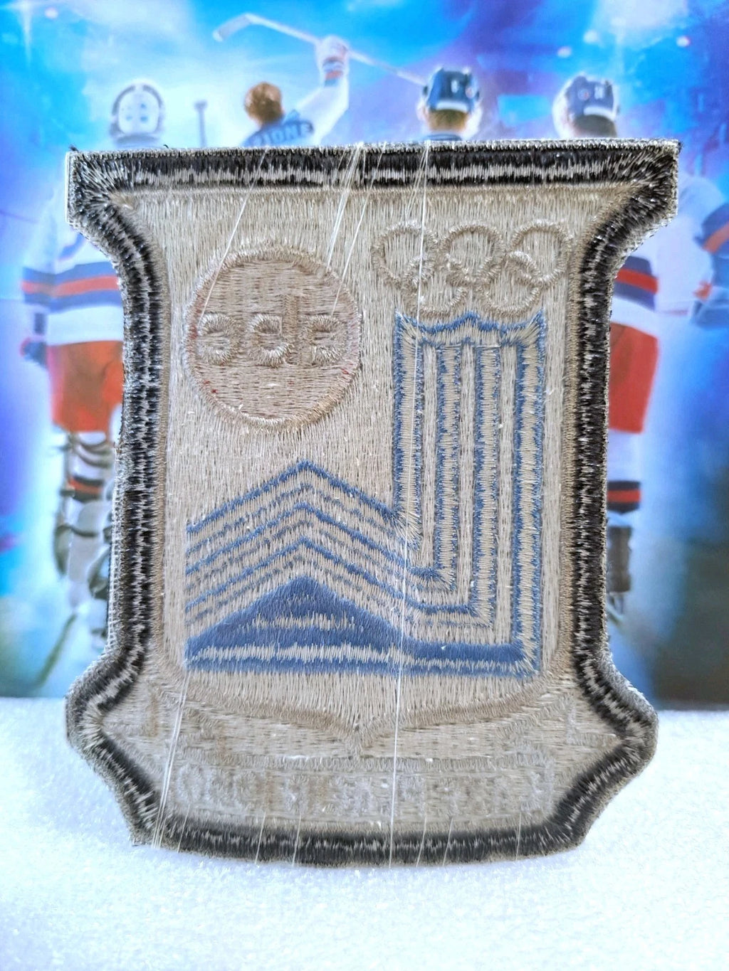 Original 1980 Lake Placid Olympics ABC Sports Jacket Patch — photo 3