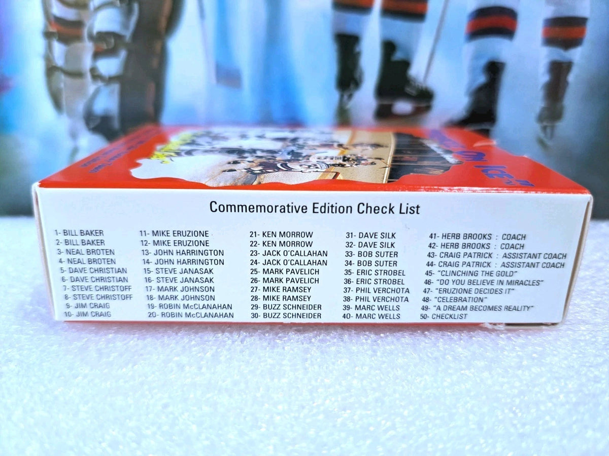Miracle On Ice Gold Medal Set Limited Edition 50 card Set 1980 USA Hockey — photo 3