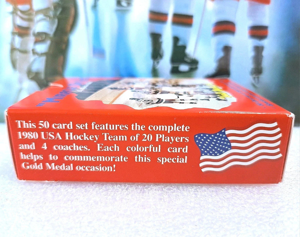 Miracle On Ice Gold Medal Set Limited Edition 50 card Set 1980 USA Hockey — photo 4