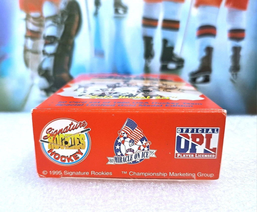 Miracle On Ice Gold Medal Set Limited Edition 50 card Set 1980 USA Hockey — photo 5