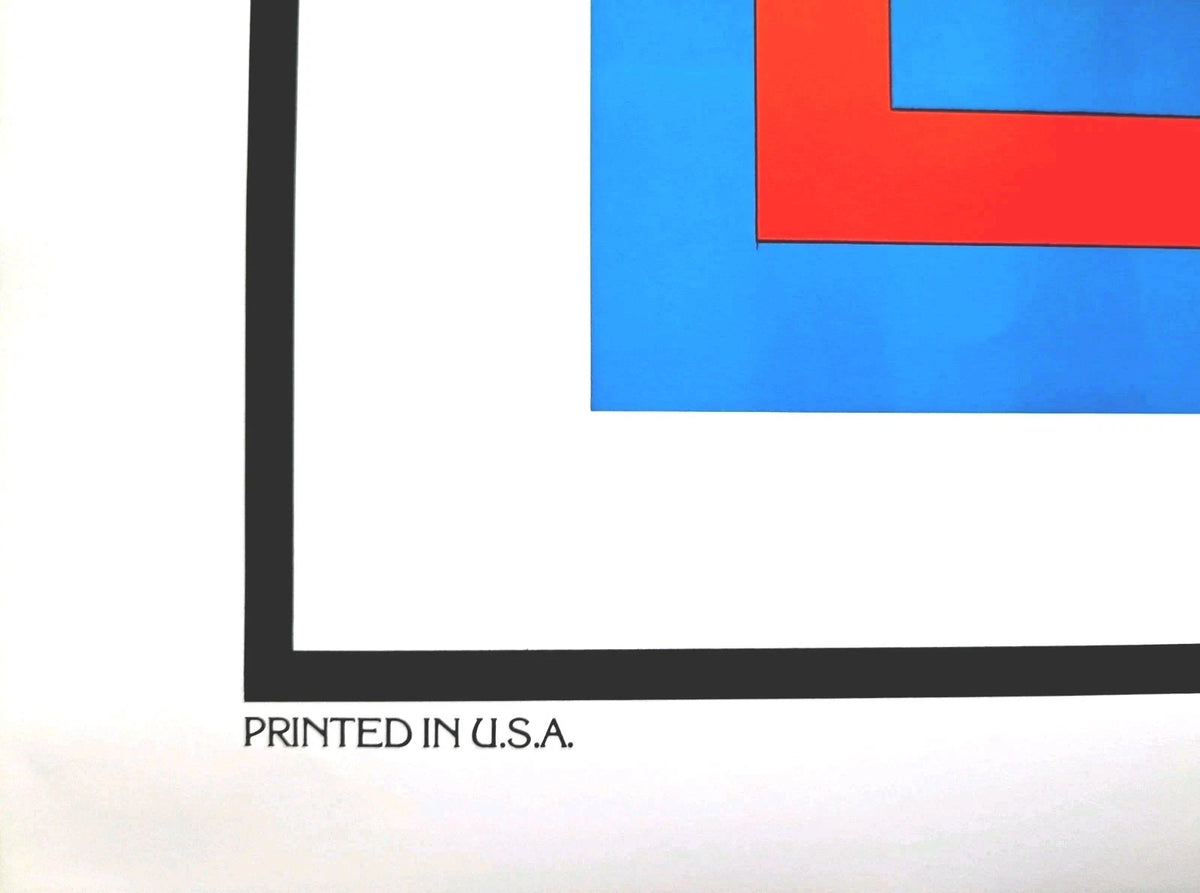 1980 Winter Olympics Vintage Lake Placid 1980 Olympic Logo Poster (Original) — photo 3