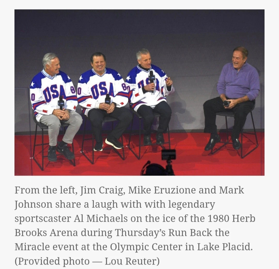 Miracle On Ice "Run Back The Miracle" Event Mis-Cut Miracle On Ice Ticket Error — photo 8