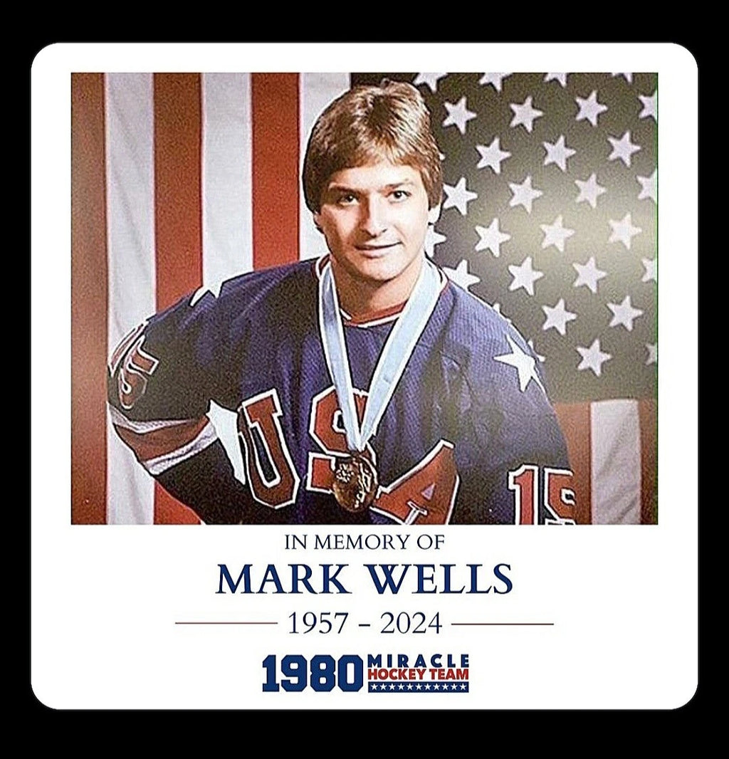 Mark Wells Signed 1980 Olympics Hockey Ticket — Finland vs. Netherlands — photo 2