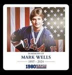 Mark Wells Signed 1980 Olympics Hockey Ticket — Finland vs. Netherlands — photo 2