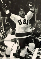 Miracle On Ice Bill Baker Signed 1980 Ice Hockey Ticket (Original) — photo 4