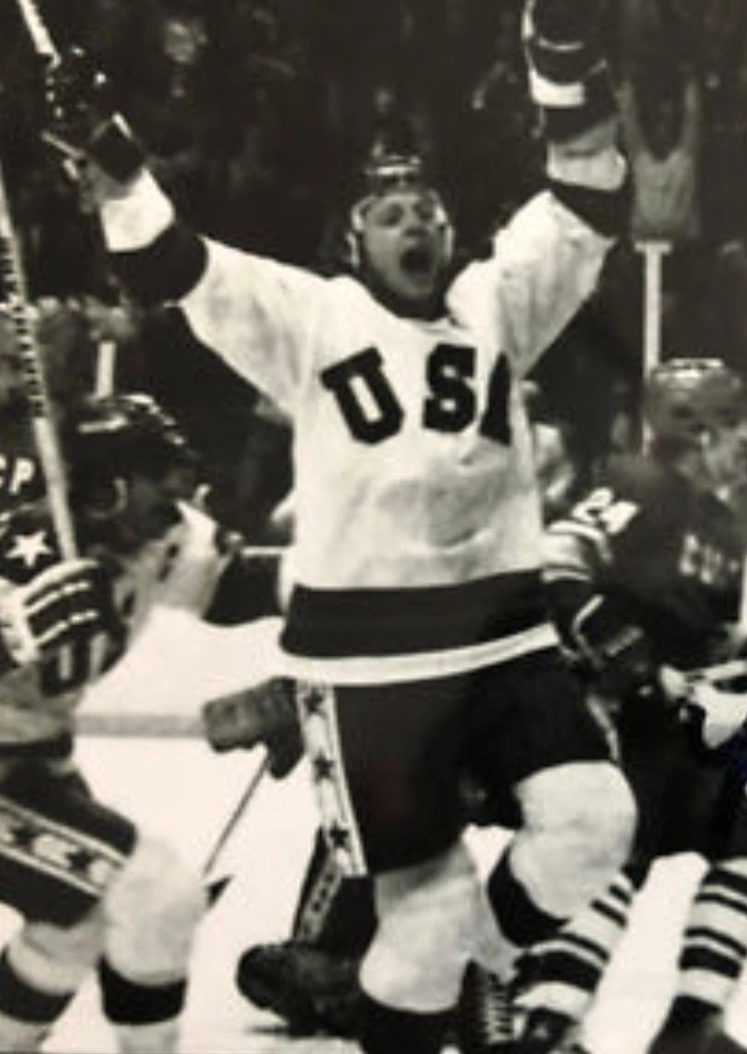 Miracle On Ice Bill Baker Signed 1980 Ice Hockey Ticket (Original) — photo 4
