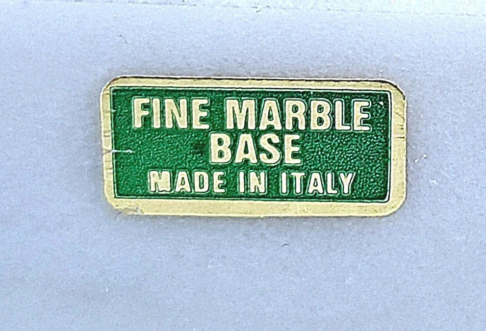 Miracle On Ice Vintage Commemorative Trophy 1980 USA Hockey Italian Marble — photo 4