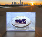 Odell Beckham Jr. Signed Giants Football with Display Case — JSA — photo 1