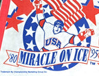 Miracle on Ice 15th Anniversary Pennant — Signature Rookies, 1980–1995 — photo 1