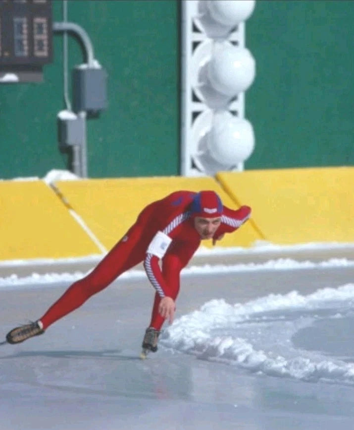 1980 Winter Olympics Closing Ceremonies Athlete Worn Speed Skating Blazer Jacket — photo 17