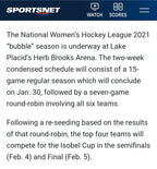 2021 NWHL Lake Placid Game-Used Hockey Puck — photo 11