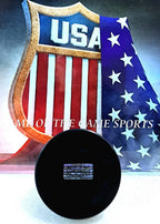 2021 NWHL Lake Placid Game-Used Hockey Puck — photo 2