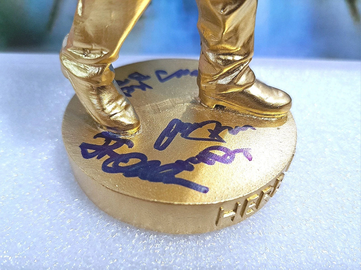 Herb Brooks 7-inch Statue Signed by Jack O’Callahan & Brooks Family — photo 4