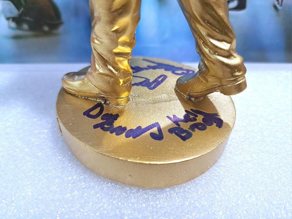 Herb Brooks 7-inch Statue Signed by Jack O’Callahan & Brooks Family — photo 5