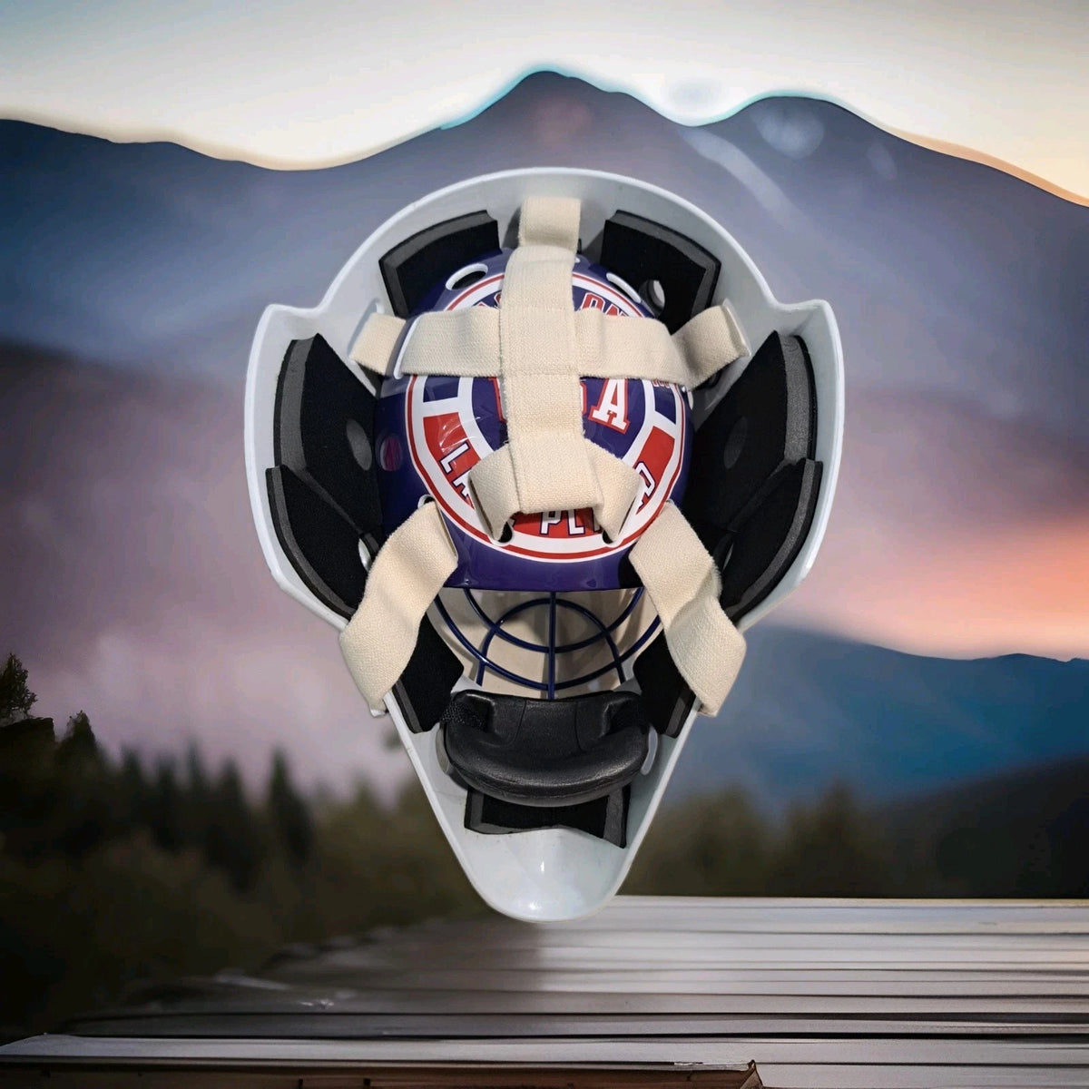 Herb Brooks Family & Jack O’Callahan Signed Full-Size Display Goalie Mask — photo 12